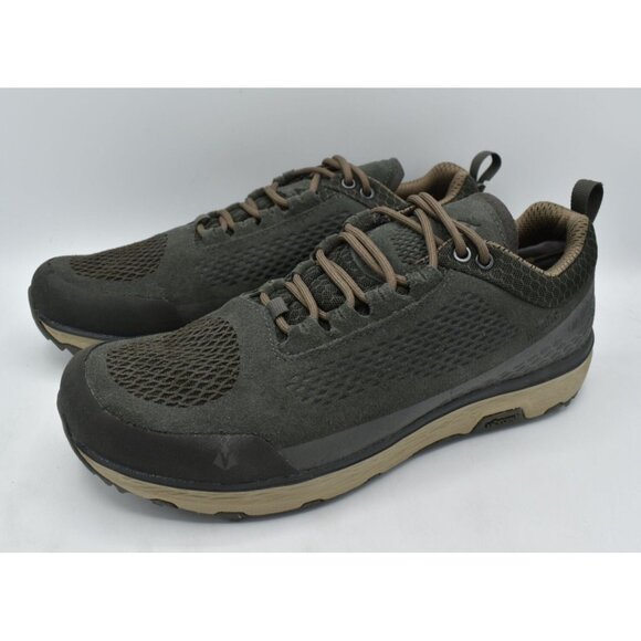 Vasque Mens Size 9 Breeze LT NTX NatureTex Low Beluga Suede Hiking Shoes